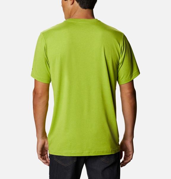 Columbia T-Shirt Herre Tech Trail Grøn CEZB69085 Danmark
